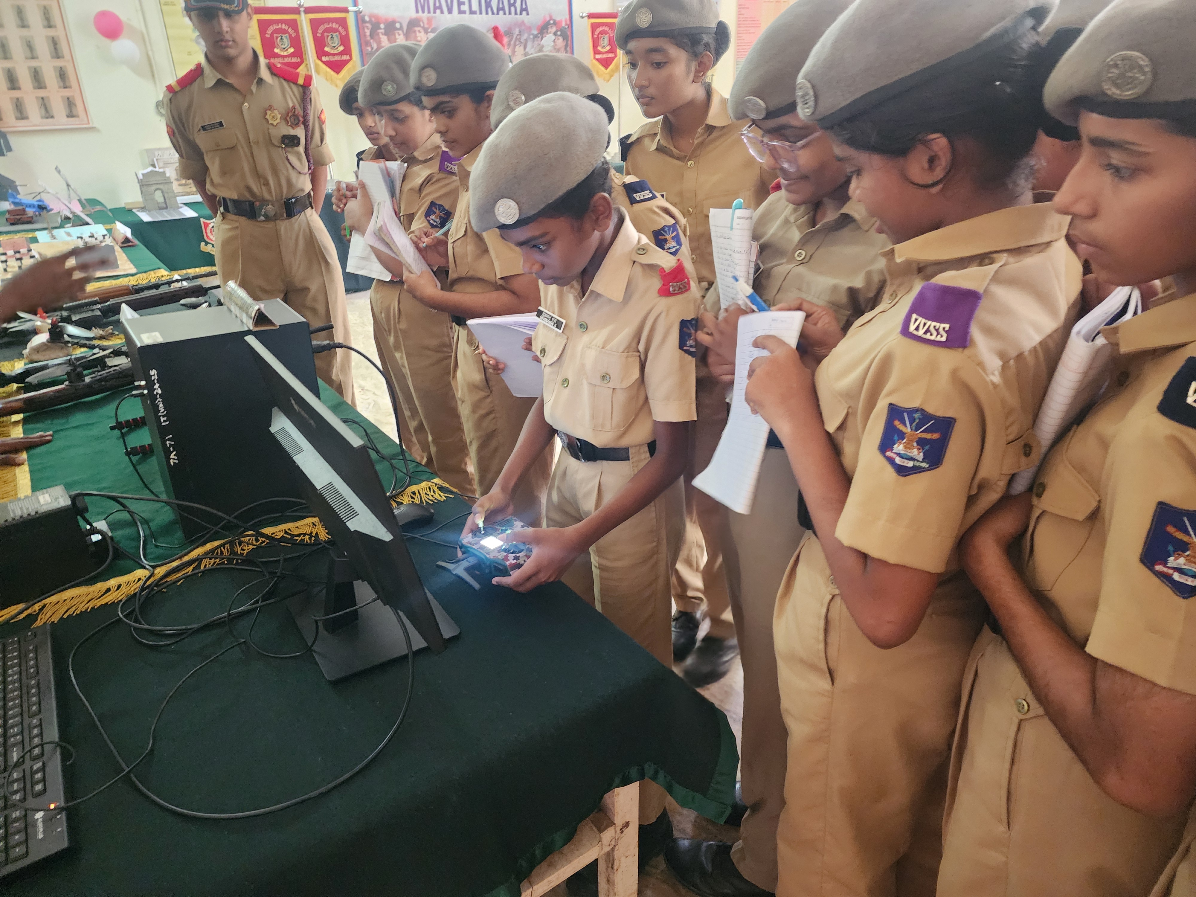Science And Innovation Expo — Exhibition Visit — Vidyadhiraja Vidyapeetom Sainik School